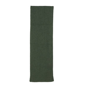 THSS2662: Forest Green: Pattern Rib Knit Scarf