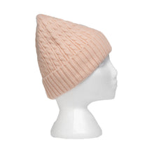 Load image into Gallery viewer, THSS2666HX: Peach : Cable Knit Beanie
