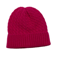 Load image into Gallery viewer, THSS2667HX: Hot Pink: Cable Knit Beanie
