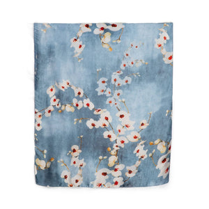 THSS2696: Blue: Orchid Scarf