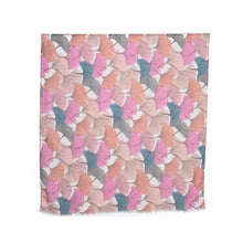 Load image into Gallery viewer, THSS2711: Pink: Gingko Leaf Scarf
