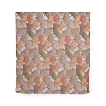 Load image into Gallery viewer, THSS2712: Beige: Gingko Leaf Scarf
