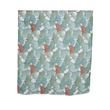 Load image into Gallery viewer, THSS2713: Green: Gingko Leaf Scarf
