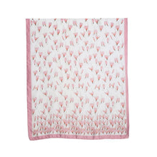 Load image into Gallery viewer, THSS2714: Pink: Snowdrop Flower Scarf
