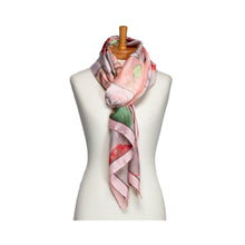 Load image into Gallery viewer, THSS2717: Pastel Pink: Blushing Poppies Scarf
