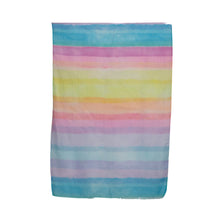 Load image into Gallery viewer, THSS2719: Multicolour: Rainbow Stripes Scarf
