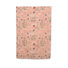 Load image into Gallery viewer, THSS2732: Apricot: Bees and Wild Flowers Scarf
