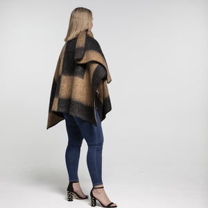 THSW1026: Black: Block Colour Wrap