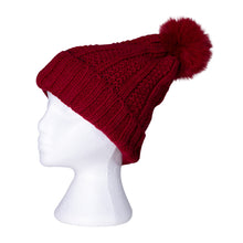 Load image into Gallery viewer, THSBE1002: Shiraz: Garter Stitch Knit Beanie
