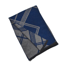 Load image into Gallery viewer, THSS1628 Navy: Reversible Diagonal
