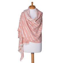 Load image into Gallery viewer, THSS2419: Pink: Zebra Print Scarf
